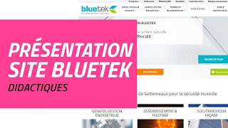 Présentation du site internet Bluetekfr [upl. by Aitnahc]