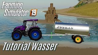 LS19 Wasser Tutorial  für Einsteiger [upl. by Llehcsreh]