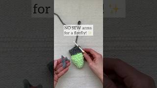 Attaching No Sew Arms to Amigurumi  amigurumi crochet [upl. by Landing]