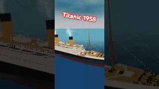 Titanic Sinking 1958 MOVİE MODEL🙄titanic ship history [upl. by Hutt]