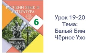 Русский язык 6 класс Урок 1920 Белый Бим Чёрное Ухо Орыс тілі 6 сынып 19 20 сабақ [upl. by Cy89]