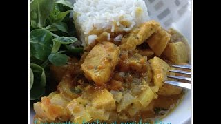 Recette du poulet coco facile et rapide [upl. by Fraya]