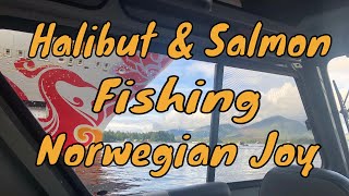 Norwegian Joy Halibut amp Salmon Fishing Excursion [upl. by Ajssatan]