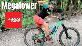 Should You Buy The Santa Cruz Megatower Megatower Demo and Visiting Arts Cyclery [upl. by Karas]