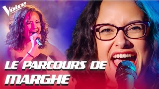 Le Parcours de Marghe  The Voice 2021 [upl. by Uzia]