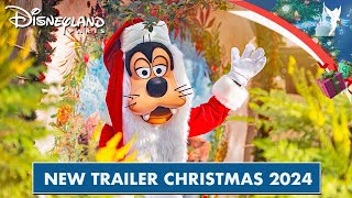 🎅 New trailer for the upcoming Christmas Season 2024 in Disneyland Paris [upl. by Nahguav954]