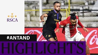 HIGHLIGHTS Antwerp  RSC Anderlecht  20232024 [upl. by Anitnauq]