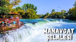 Manavgat Şelalesi  Antalya Gezilecek Yerler  Manavgat Waterfall Antalya Turkey [upl. by Kurzawa189]