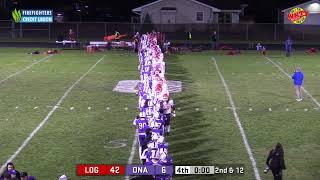 HS Football Playoffs Logan  Onalaska [upl. by Eirallam]