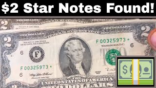 Bill Searching Federal Reserve Notes  1s and 2s For Star Notes [upl. by Stearn]