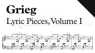 Grieg  Lyric Pieces Volume I Op 12 Sheet Music [upl. by Aihsinat93]