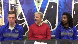 MBKB Postgame Press Conference Marian vs CUW 12617 [upl. by Aniaz]