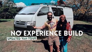 VAN TOUR Our Toyota Hiace Campervan  Cozy Camper Inspired  Van Life Australia [upl. by Rola]