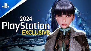 Best EXCLUSIVE Games coming to PLAYSTATION 5 in 2024 [upl. by Caassi]