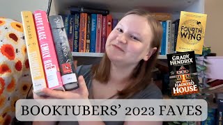 BOOKTUBERS 2023 FAVES READING VLOG  this went surprisingly well [upl. by Kcyrred104]