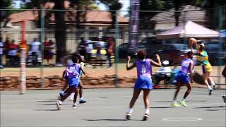 Netball Action at OR Tambo Soncini Social Cohesion Games [upl. by Llennyl]