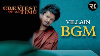 GOAT Villain BGM  HD Quality 💥 Jeevan Theme BGM  Interval Bgm  Post Credit BGM [upl. by Faubion894]