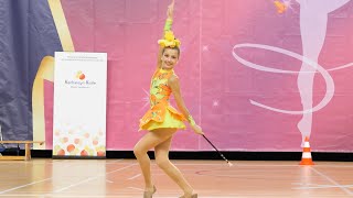 MAJORETTES Miraż Wronki Solo 2 Baton   KędzierzynKoźle 2023 [upl. by Ramyar]