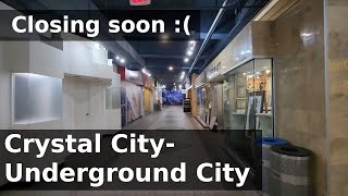 Washington DCs UNDERGROUND CITY is about to close Crystal City Underground [upl. by Navoj]