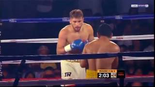 Ex Olympian Jeyvier Cintron TKO2 Guillermo Dejeas 72117 [upl. by Hammond]