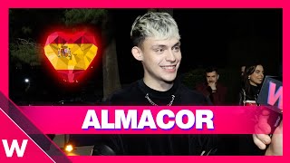 🇪🇸 Almácor quotBrillos Platinoquot Benidorm Fest 2024  Spain Eurovision INTERVIEW [upl. by Carmina]