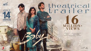 Baby Theatrical Trailer  Anand Deverakonda Vaishnavi Chaitanya Viraj Ashwin  Sai Rajesh  SKN [upl. by Solitta]