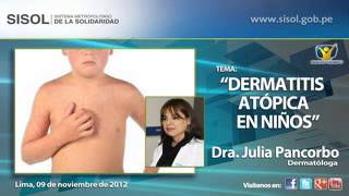 Enfermedades de la Piel Dermatitis Atópica en niños Dra Julia Pancorbo RADIO NUEVO TIEMPO [upl. by Eniledgam]