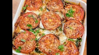 Vegetable lasagna recipe No pasta no carbs  Gustomondo [upl. by Murat]