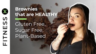 Vegan Chocolate Brownies  Healthy Gluten amp Sugar Free Recipe Vegan Breakfast Ideas [upl. by Aital]