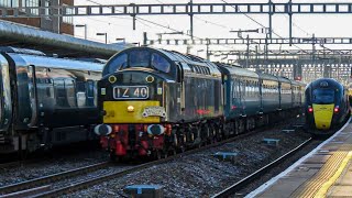 40145  47848 on ‘The Winchester Christmas Excursion’  25112023 [upl. by Caro]