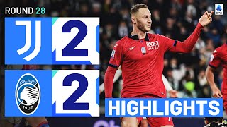 JUVENTUSATALANTA 22  HIGHLIGHTS  Koopmeiners shines in thrilling encounters  Serie A 202324 [upl. by Ahsinauj144]