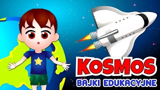 Kosmos  Bajki edukacyjne dla dzieci 🚀🌍🪐 [upl. by Oinoitna]