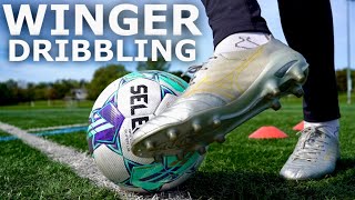 5 Essential Dribbling Drills  Winger Dribbling Training Session [upl. by Fabiano]