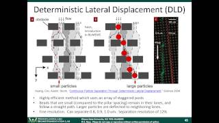 BioMEMS Module 7C  Molecular and Particle Separations Using Microfluidics [upl. by Naellij]