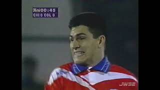 19970705 Chile 4  Colombia 1 Partido Completo 60fps  Clasificatorias Francia 1998 [upl. by Nileuqay]