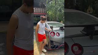 ไม้ผ้าก็ปลาเค็มแหละแม่เอามาตากแน่🥴 gtr r35 นิราพาพัง [upl. by Demmahum]