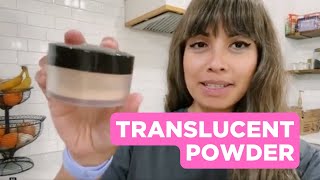 Laura Mercier Translucent Powder Review [upl. by Erreit]