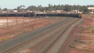 Trainspotting for Chris Port Hedland Australia [upl. by Mariam387]