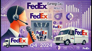 FDX FedEx Q4 2024 Earnings Call [upl. by Shuping]