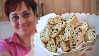 CANTUCCI AL CIOCCOLATO Ricetta Facile  FATTO IN CASA DA BENEDETTA [upl. by Hepsiba608]