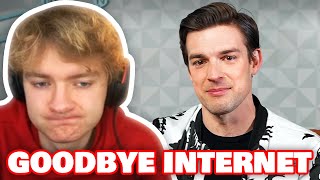 Tommyinnit Reacts To The Game Theorists quotGoodbye Internetquot [upl. by Atterual]