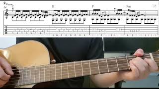 Vampire Olivia Rodrigo  Easy Fingerstyle Guitar Playthrough Tutorial Lesson With Tabs [upl. by Eenahs]