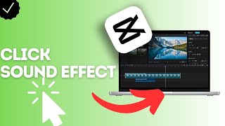 How to add Click Sound Effect in CapCut [upl. by Johathan45]