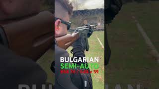 Testing the Bulgarian Semiautomatic sport rifle  BSR 74  545x39 [upl. by Siraf]