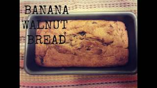 Banana Walnut Alkaline Bread  Vegan Style [upl. by Lupiv]