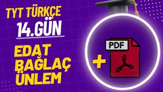 14 EDATBAĞLAÇÜNLEM  21 Günde TYT Türkçe Kampı [upl. by Touber]