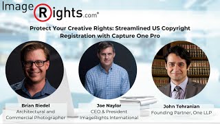 Webinar Protect Your Creative Rights with ImageRights Plugin for Capture One Pro [upl. by Anirb130]