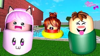 Roblox ESCONDIDA NA PISCINA [upl. by Keifer]