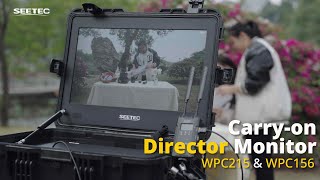 Carryon Director Monitor Setup for On Set or Team Production  SEETEC WPC215 amp WPC156 [upl. by Draw]