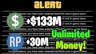 Unlimited Money Glitches In GTA 5 Online 50000000000 PS4PS5XBOX amp PC [upl. by Nosirb955]